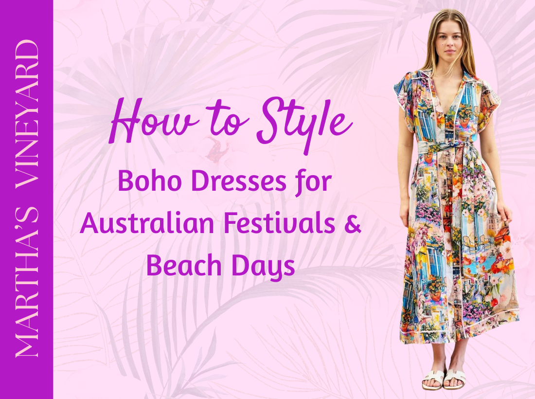 How to Style Boho Dresses for Australian Festivals & Beach Days