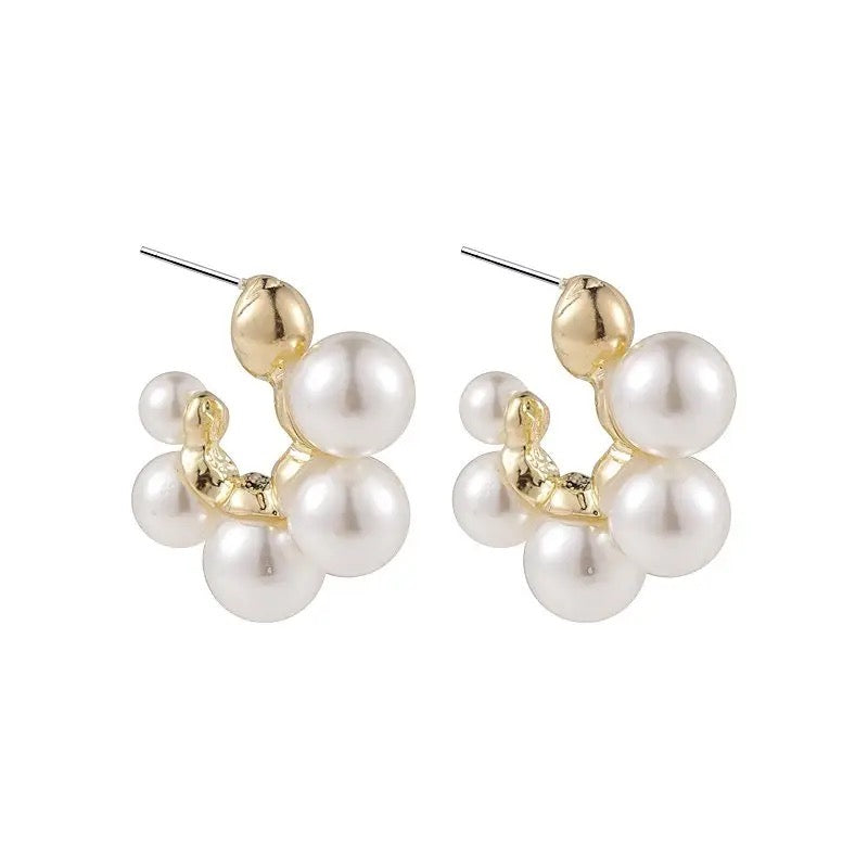 Martha’s Pearl Hoops high quality