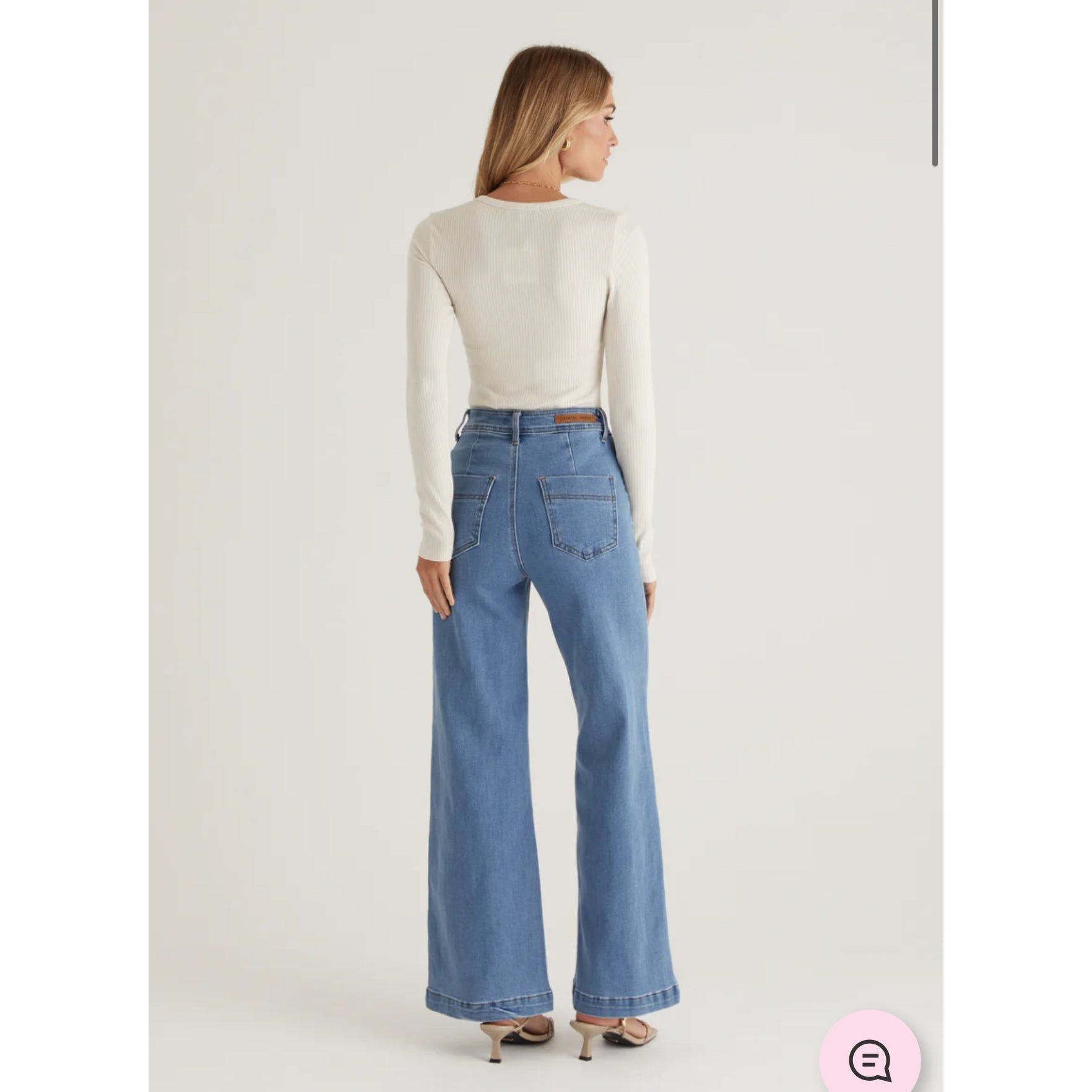 Cove jeans two back pockets