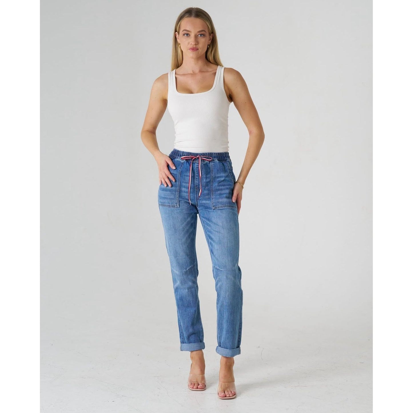 Ralph Denim Jogger Pants