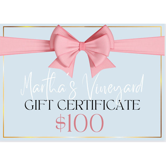 Martha's Vineyard Gift Card