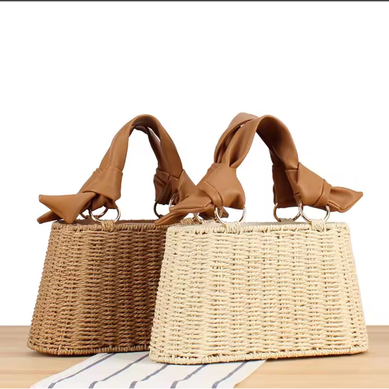 Jackie o basket bag