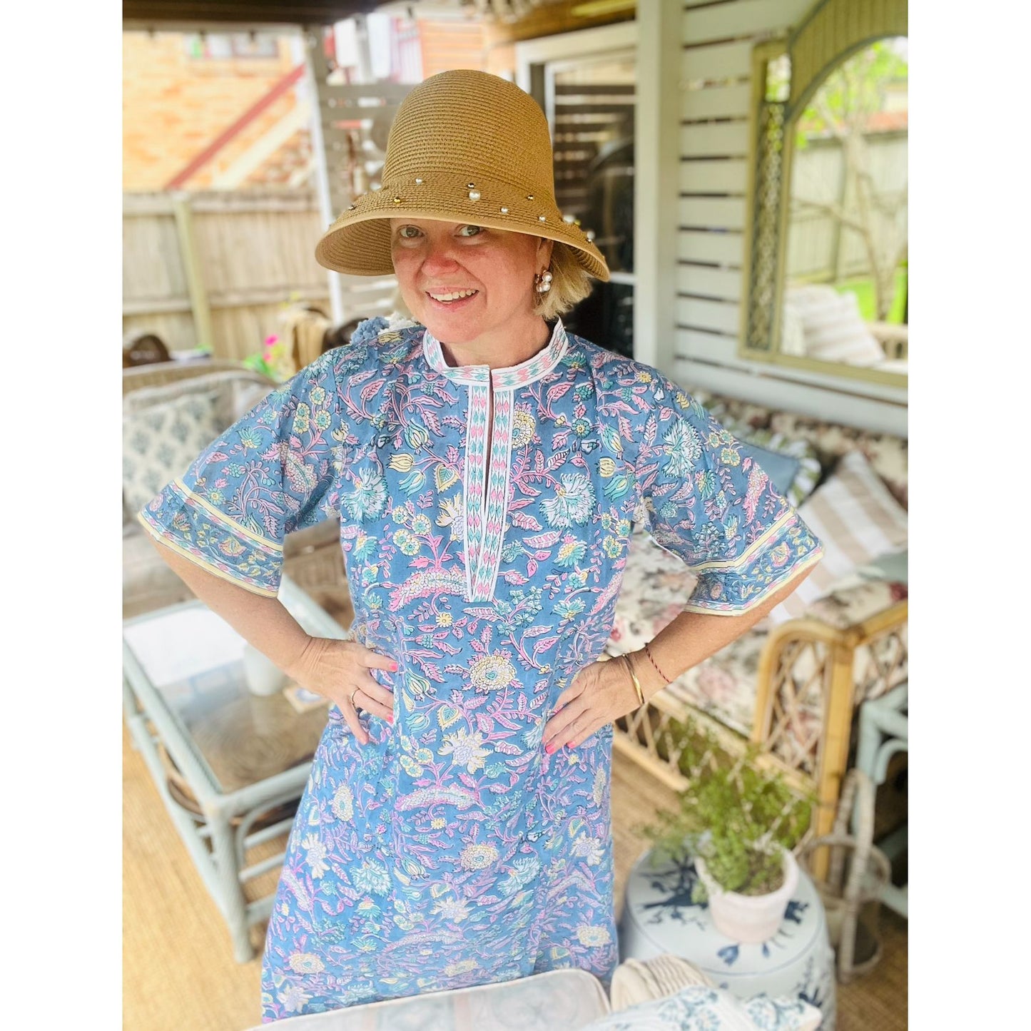 Martha’s pearl sun Hat