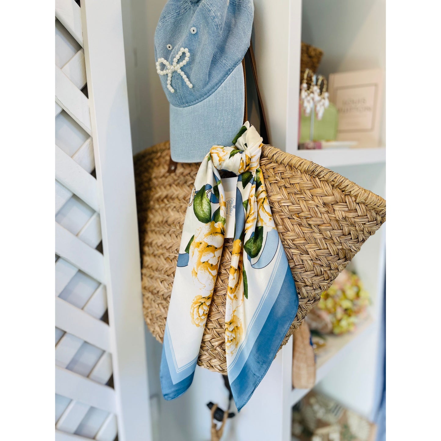Martha’s Scarf blue