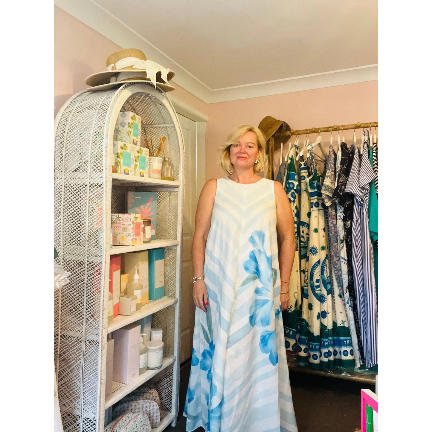 Mara Floral Botanical Maxi Dress