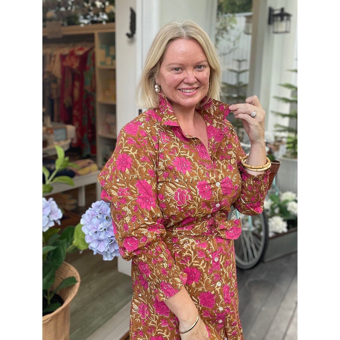 Elizabeth dress 100% cotton