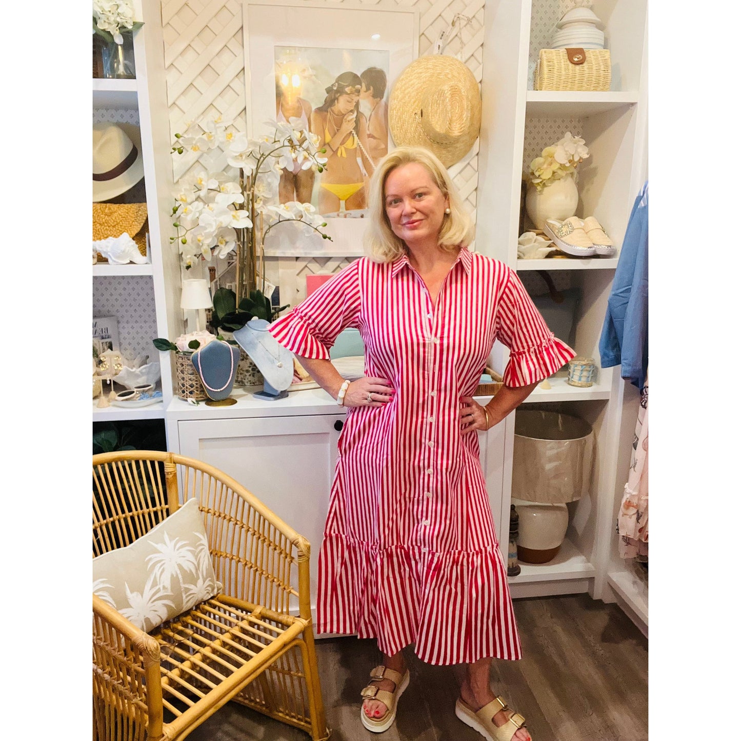 Reece Shirt Dress Long