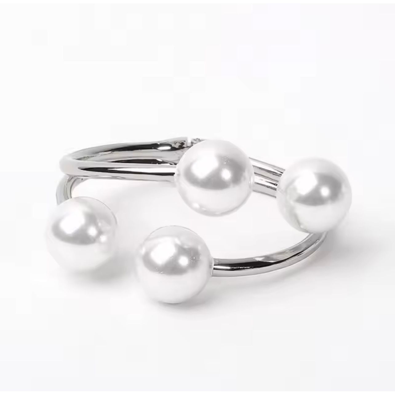 Pearl Gold Bangle