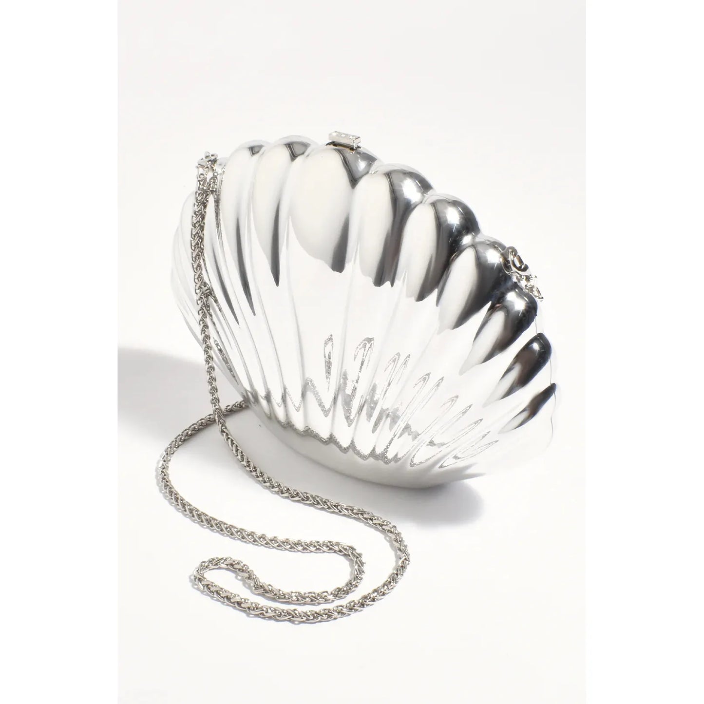Marina Shell Bag silver