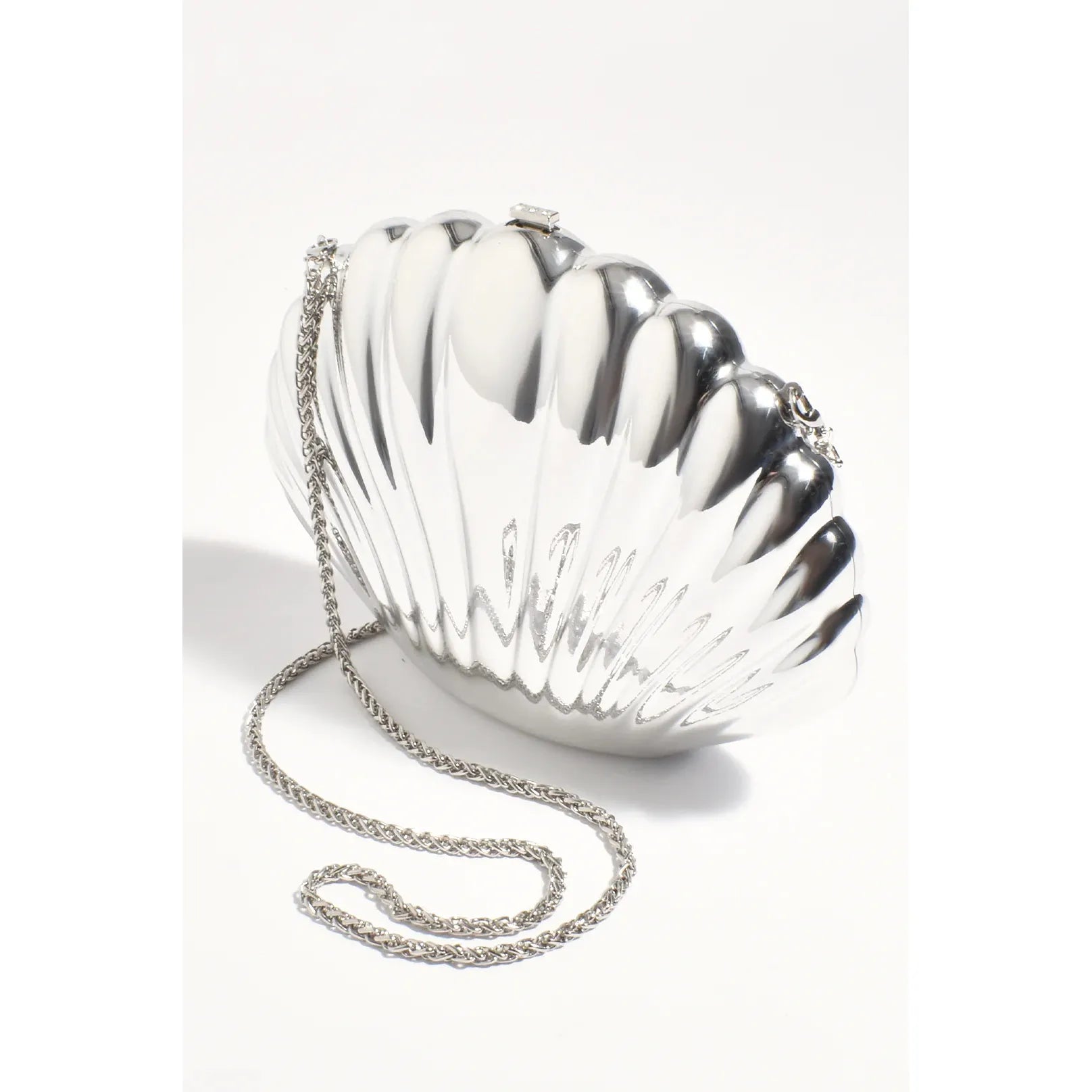 Marina Shell Bag silver