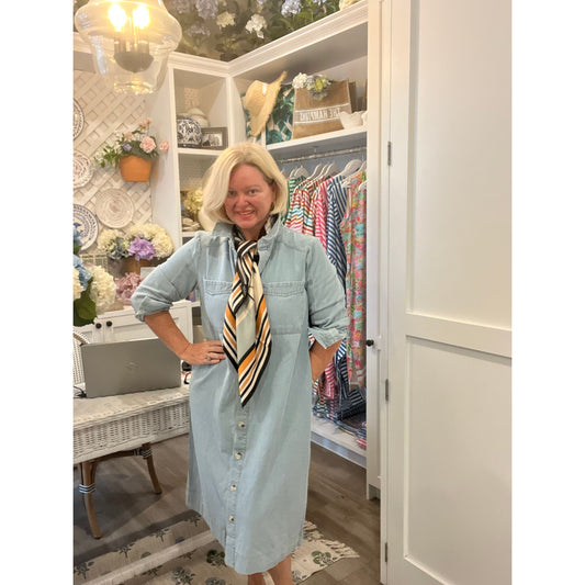 Samantha denim dress