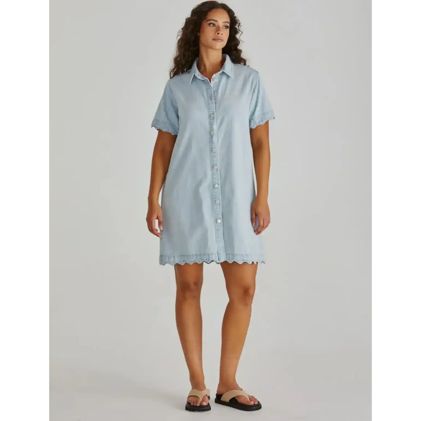 Vale Denim Cotton Dress