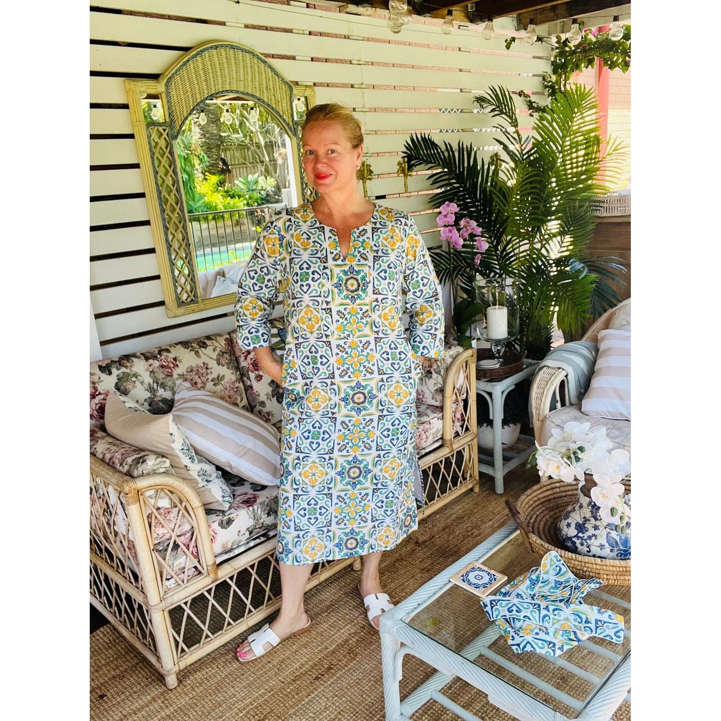 Lisbon Kaftan Dress without belt