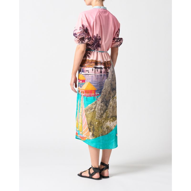 Back view of Aloha Dress