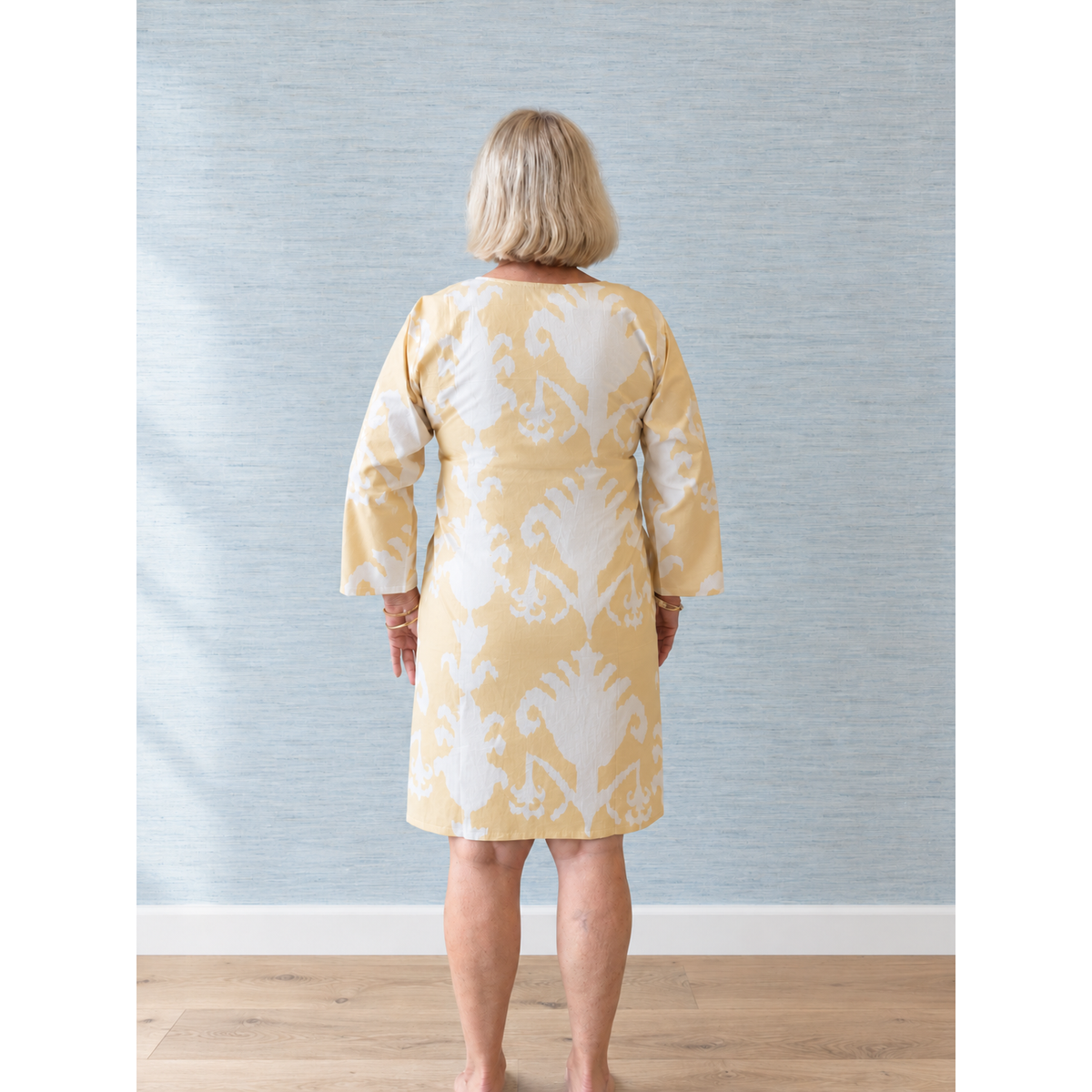 Mrs Dellacorte Butter Short Dress Back