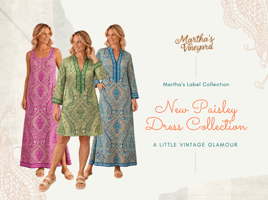 A Little Vintage Glamour: Meet My New Paisley Collection