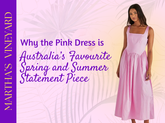 Why the Pink Dress is Australia’s Favourite Spring/Summer Statement Piece