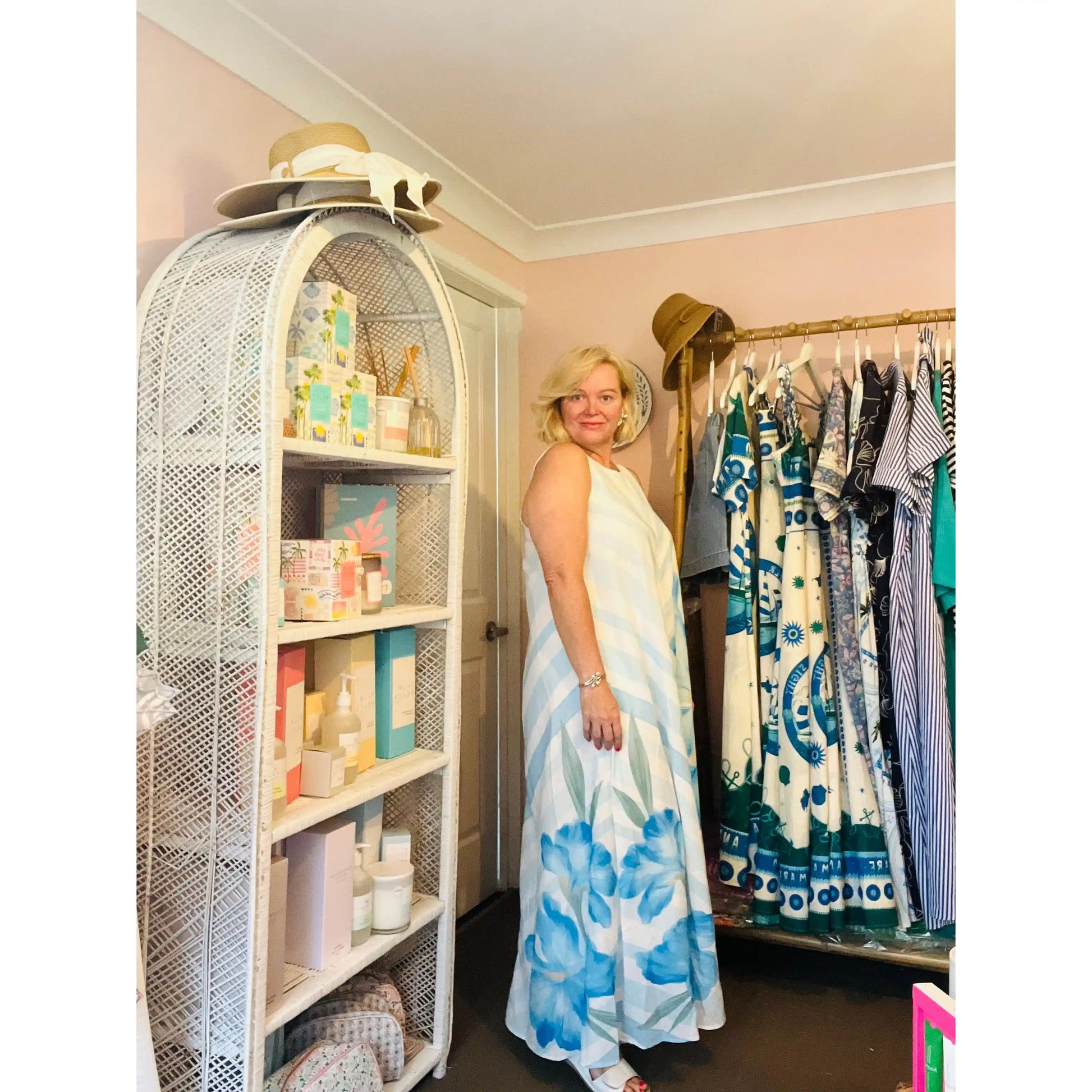 Mara Floral Botanical Maxi Dress