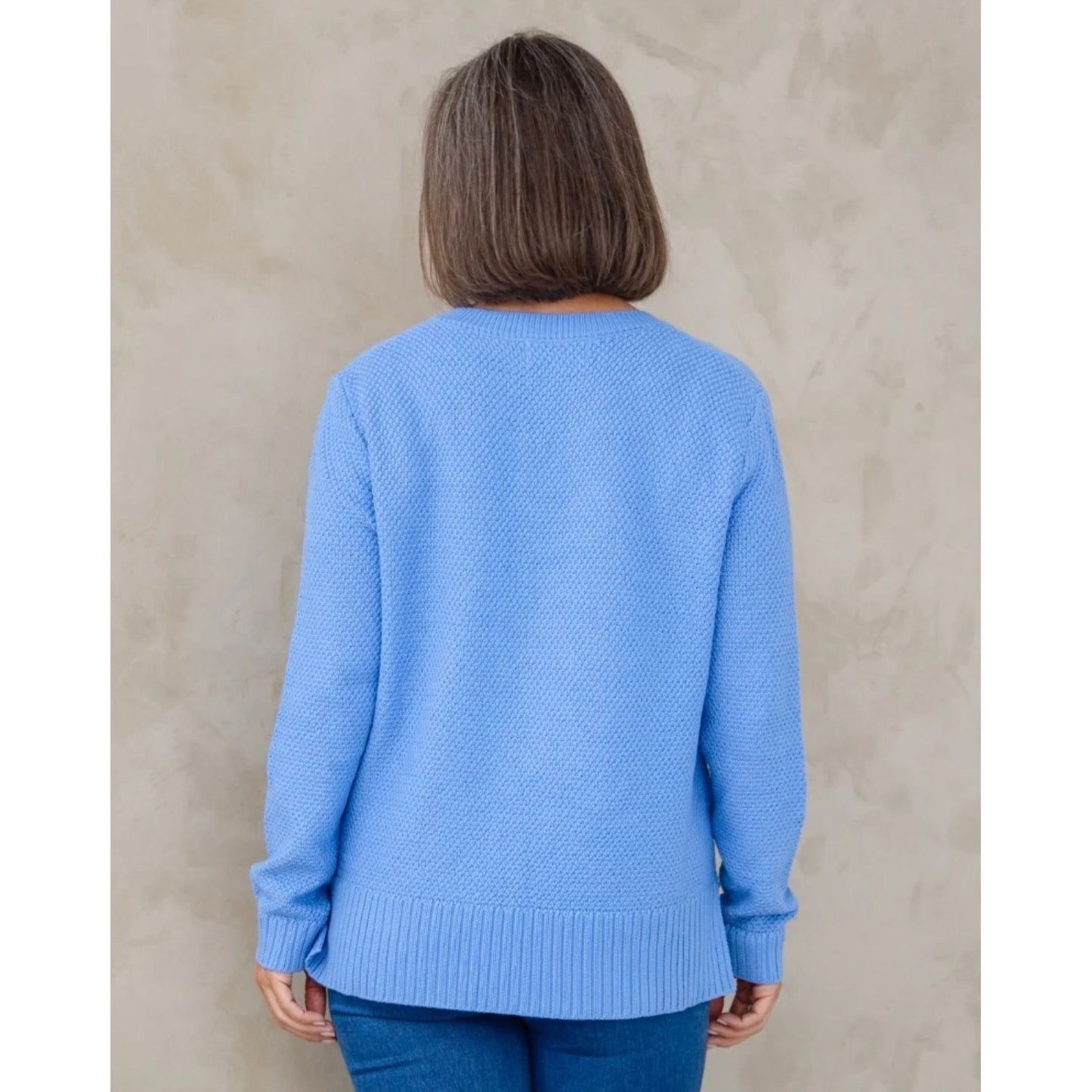 V neck Amelia cotton knit