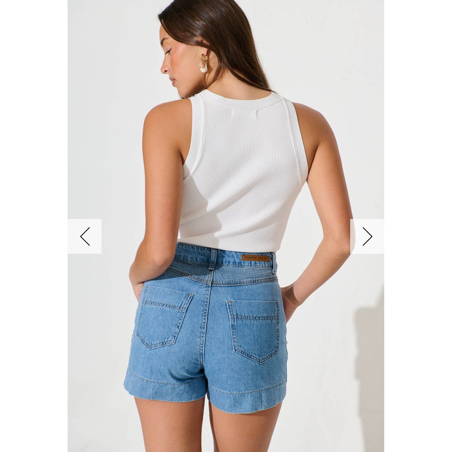 tamara denim shorts