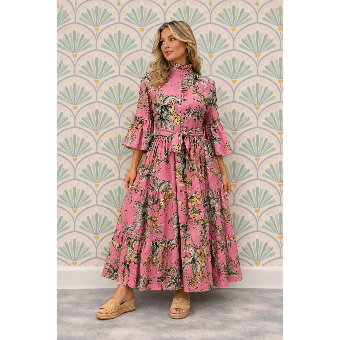 Pink safari lucy dress
