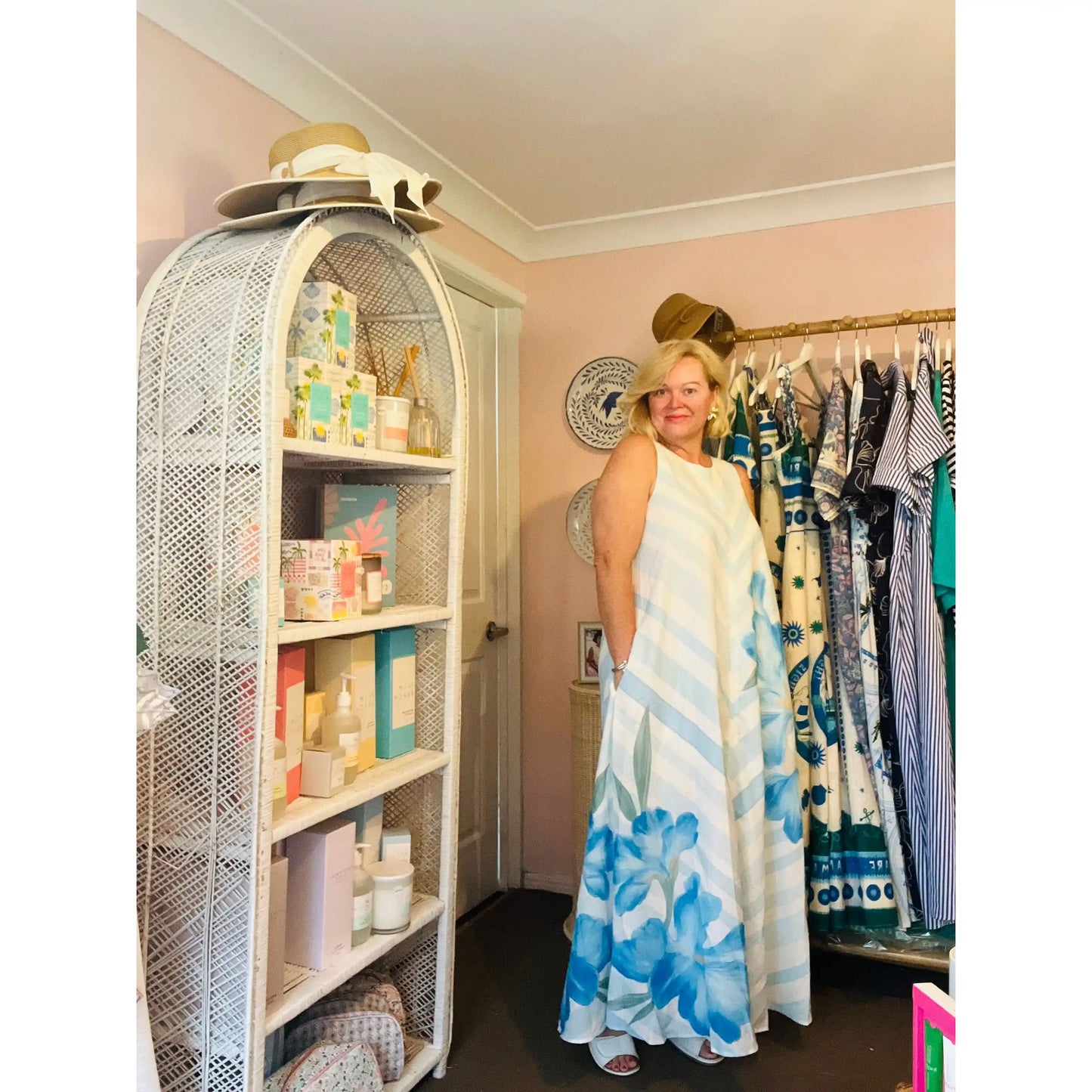 Mara Floral Botanical Maxi Dress