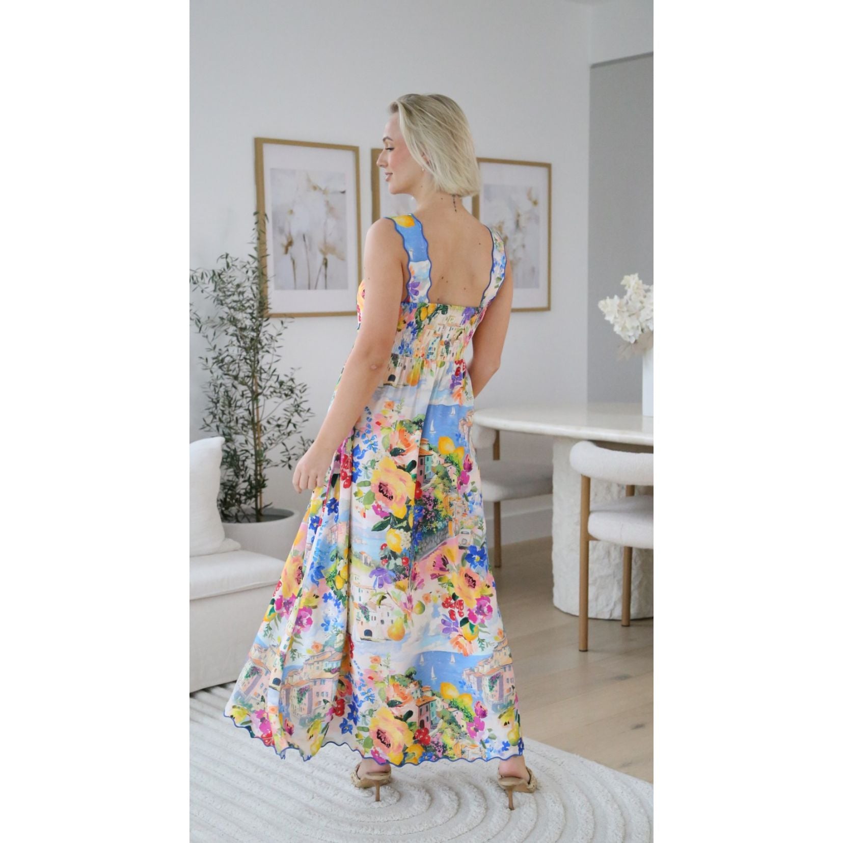 portofino dress back view
