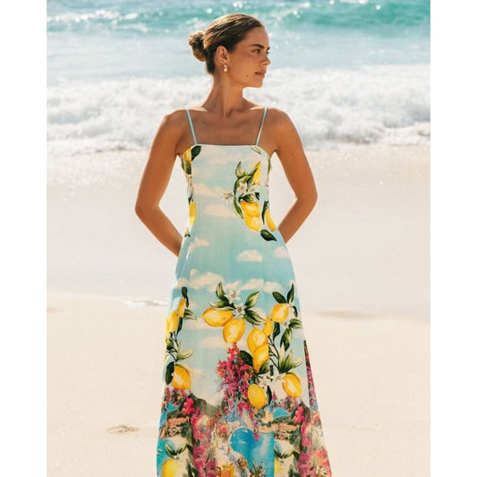 Lemoncello maxi dress