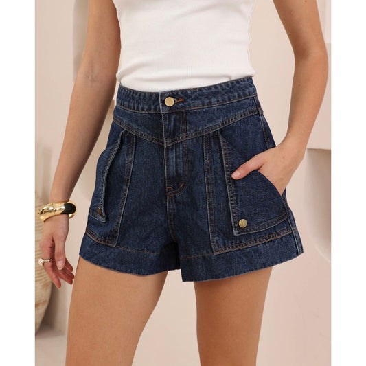 matilda denim shorts