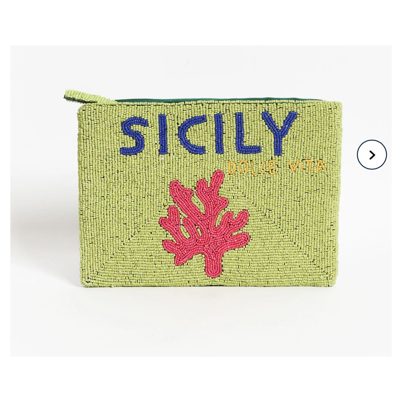 Sicily bead clutch