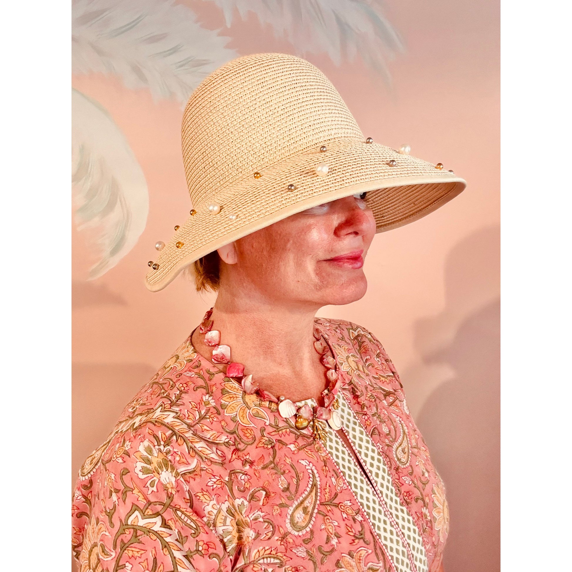 Martha's Pearl Sun Hat