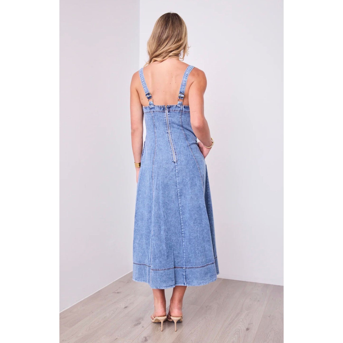 Niki denim dress