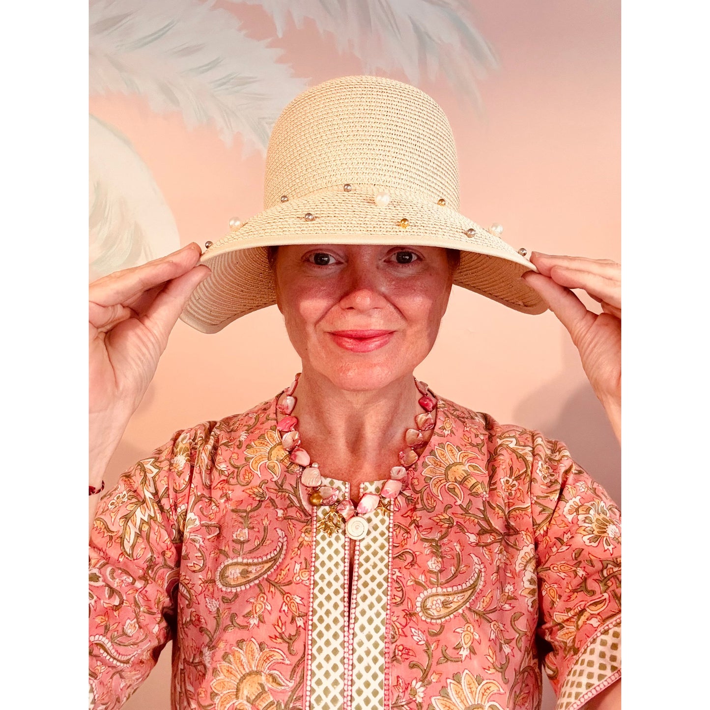 Martha's Pearl Sun Hat