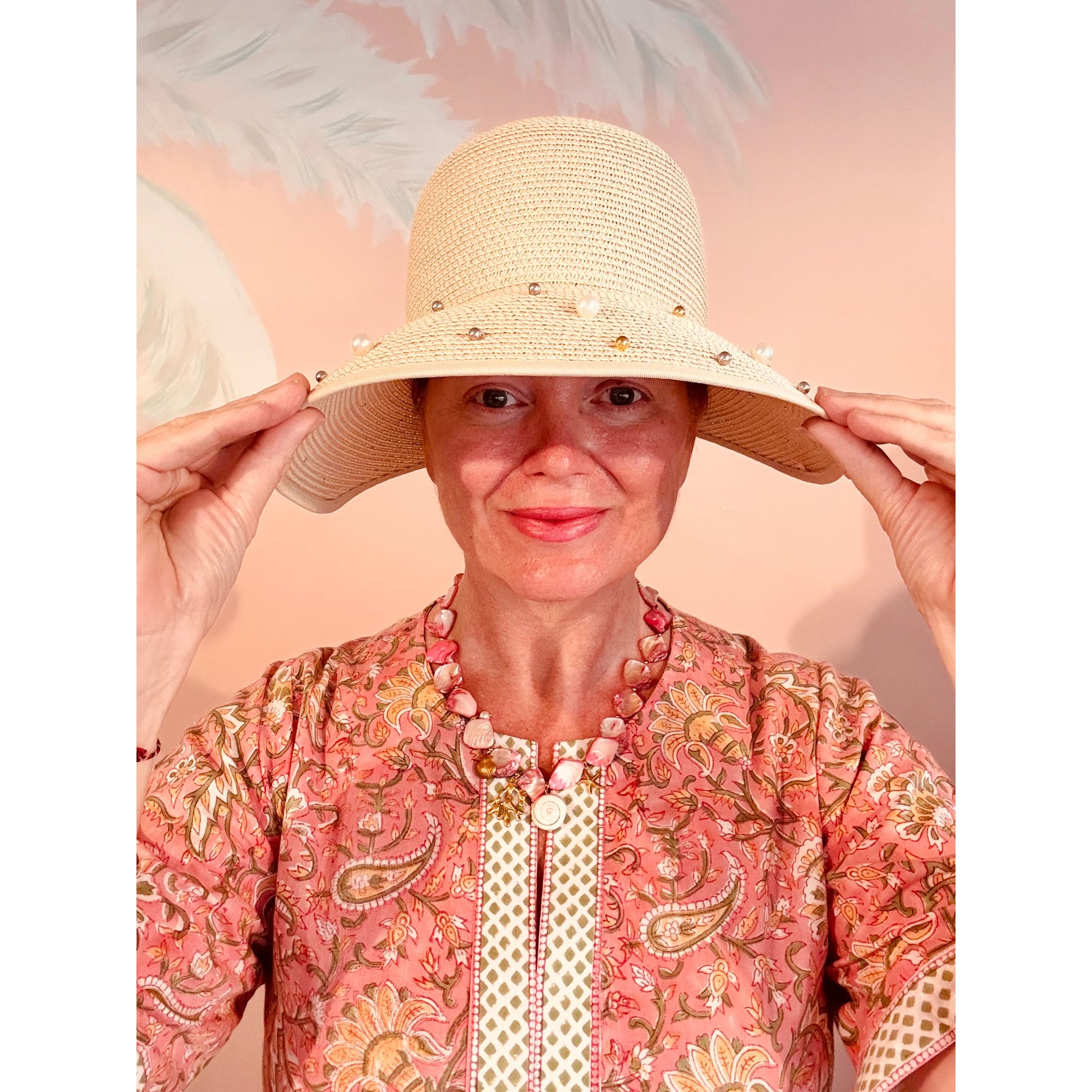 Martha's Pearl Sun Hat