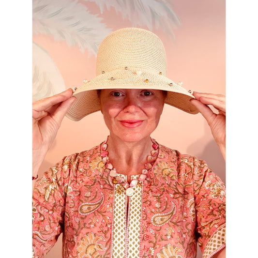 Martha’s pearl sun Hat