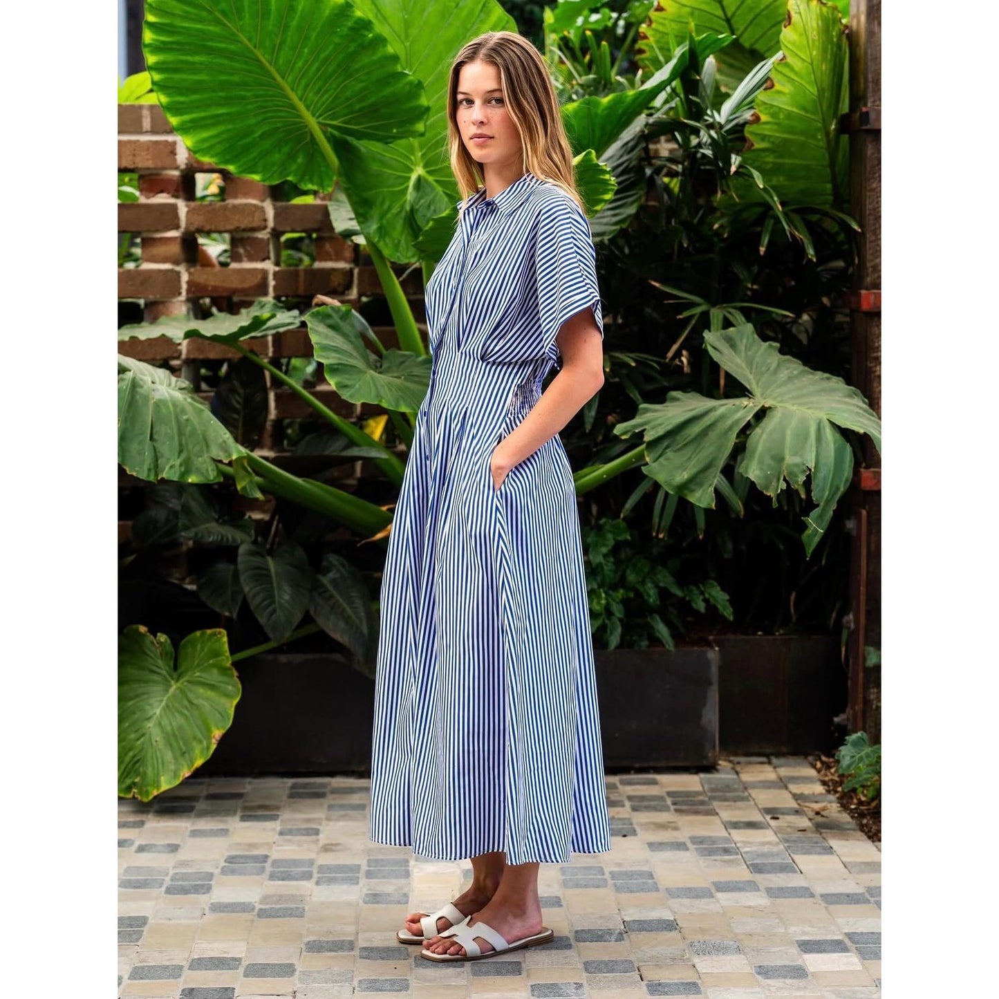 Sally stripe dress