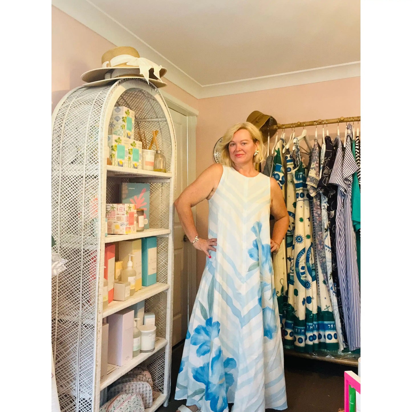 Mara Floral Botanical Maxi Dress