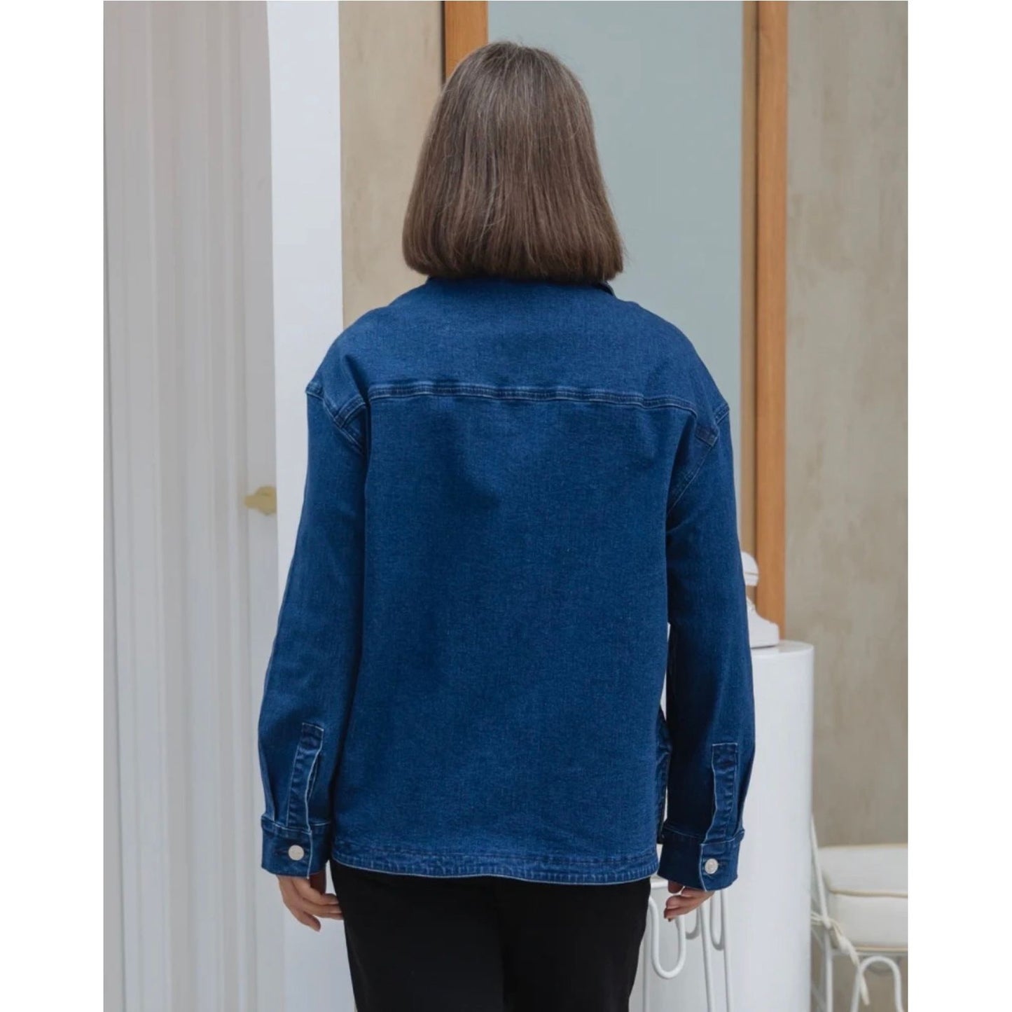Theresa Denim Shacket