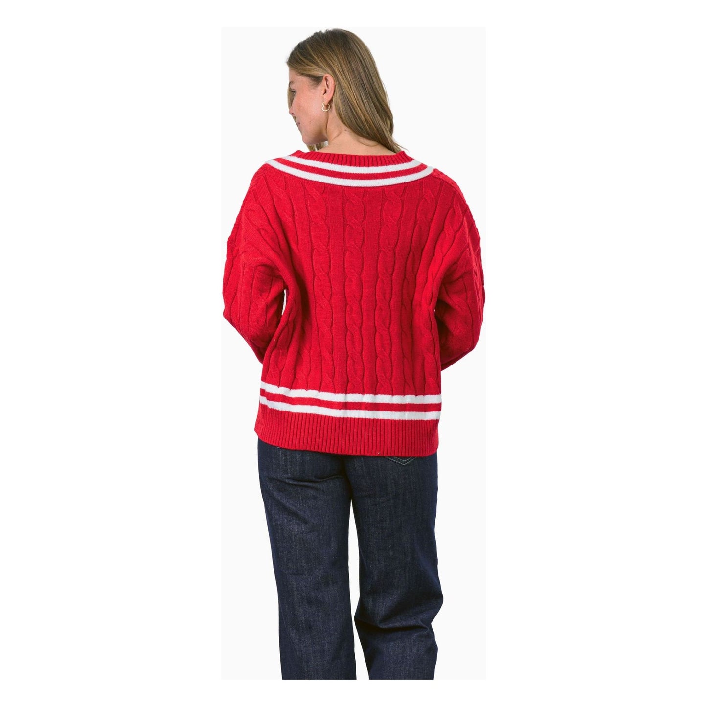 Varsity Jumper V-neck jumper