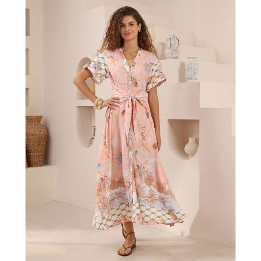 seashells shirt dress full body