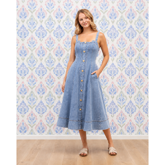 Niki denim dress