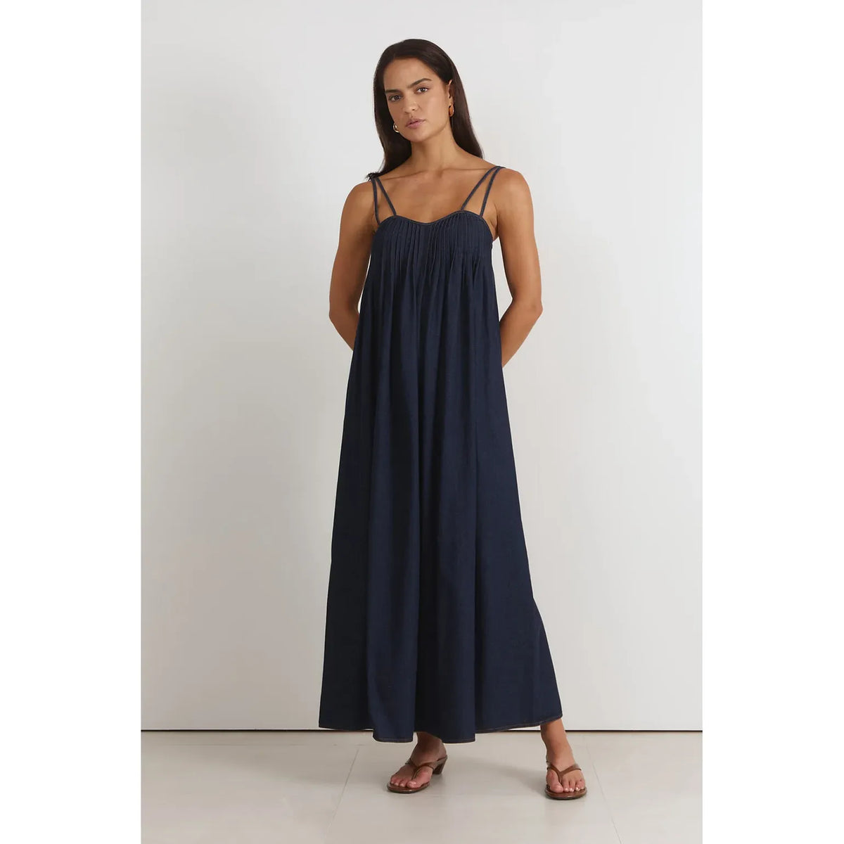 Indra Lightweight Denim Dress