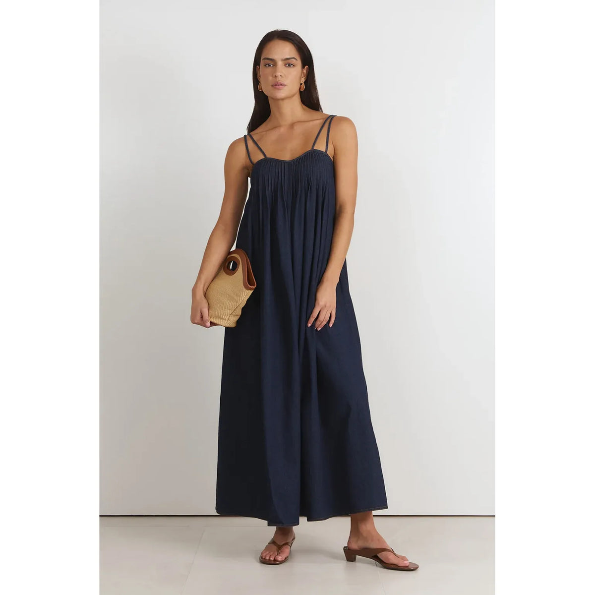 Indra Lightweight Denim Dress