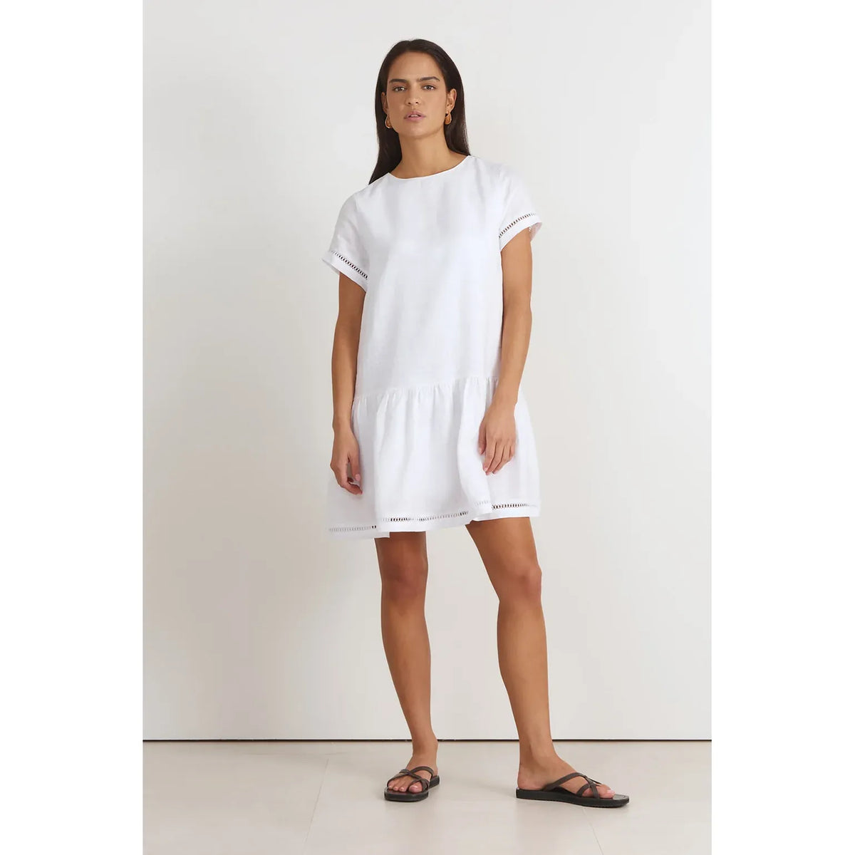 Leonie Linen Short Dress
