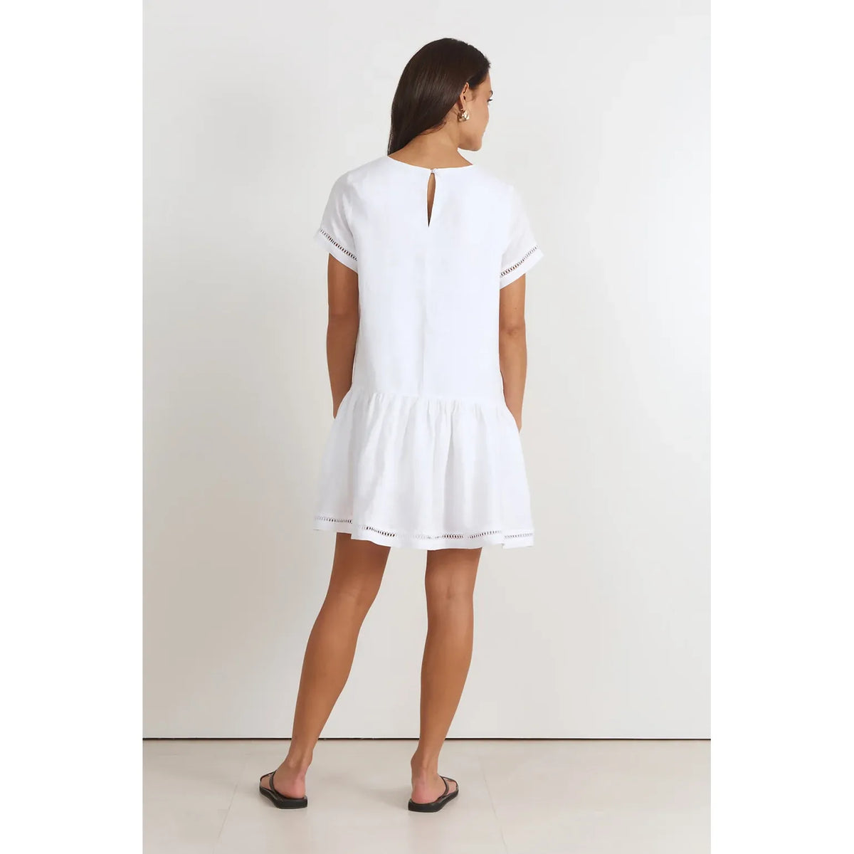 Leonie Linen Short Dress