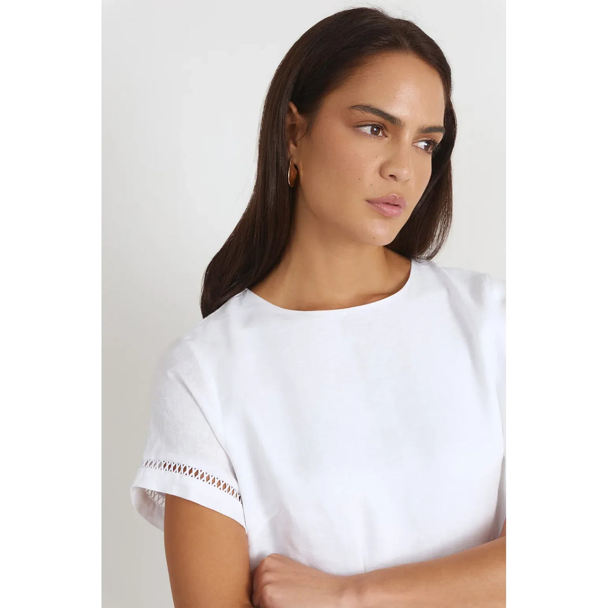 Leonie Linen Short Dress