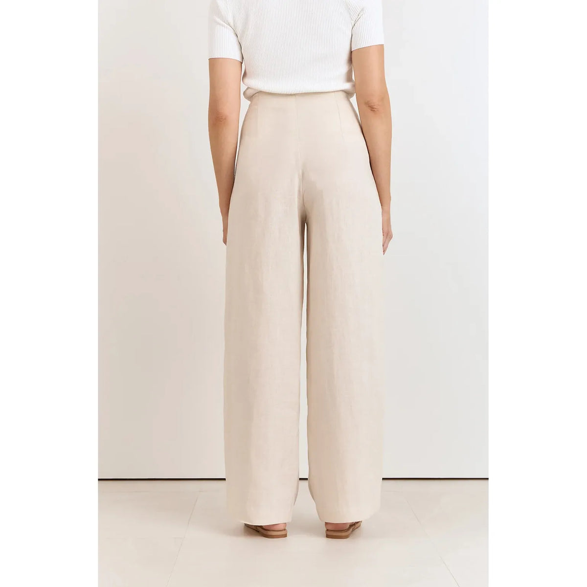 Tamsen Stone Linen Pants 
