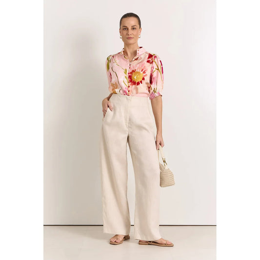 Tamsen Stone Linen Pants