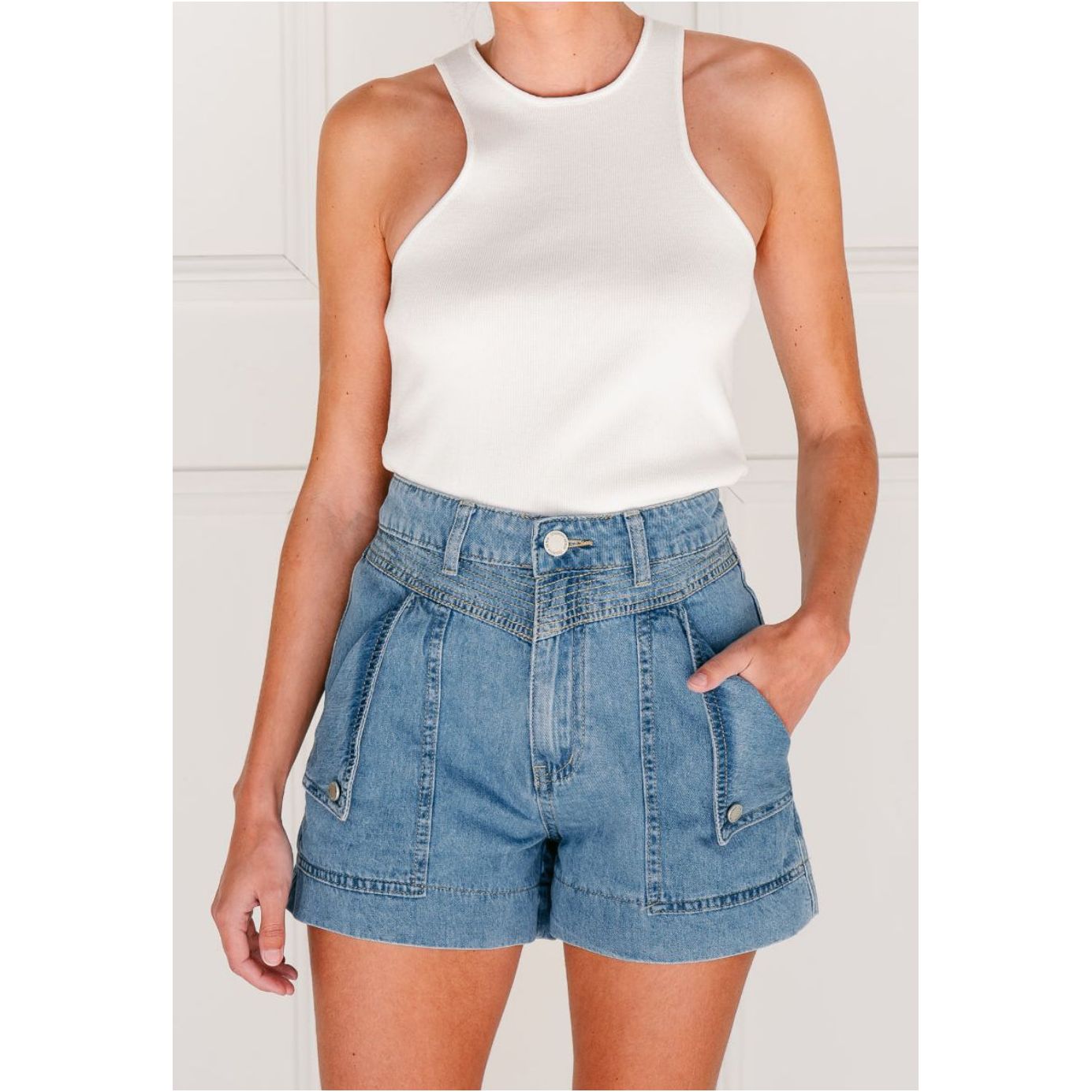 tamara denim shorts