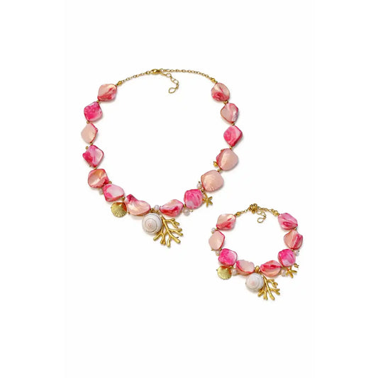 pink pearl set